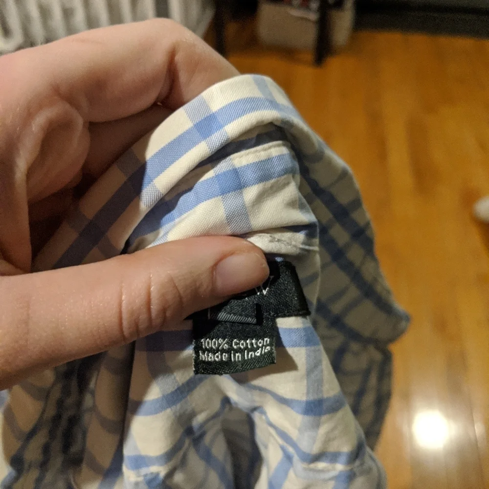 J.Crew Button Up Plaid Shirt size L